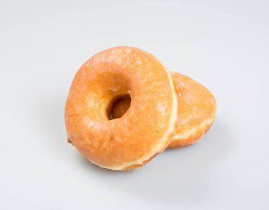 çörek veya bir arka plan üzerinde klasik çörek.