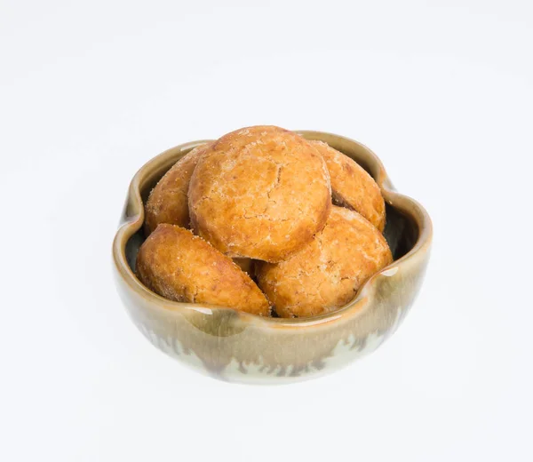 Pinda koekjes of Chinese traditionele pinda cookies op een backgr — Stockfoto