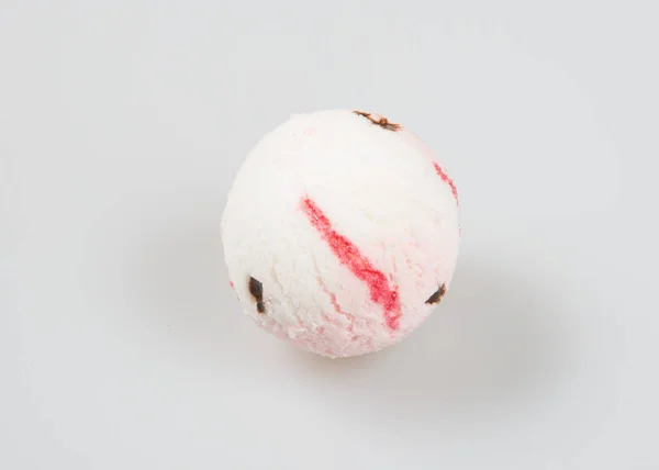 冰淇淋勺或背景上的冰淇淋球. — 图库照片