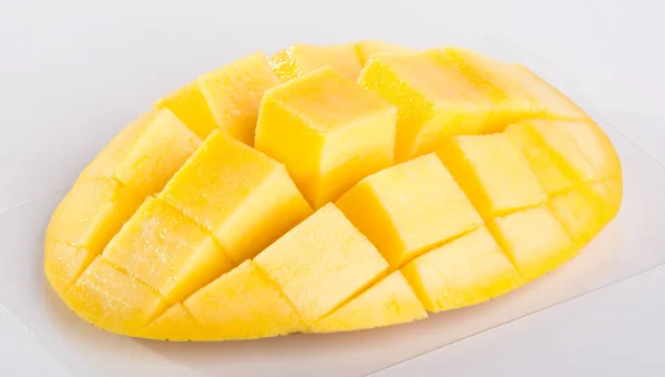 Mango. dolce mango su sfondo . — Foto Stock