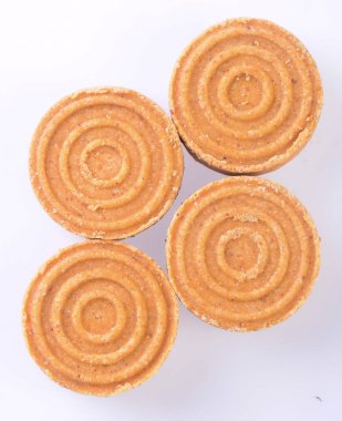 Fıstık kek. arka plan üzerinde