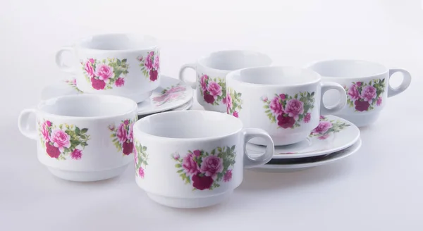 Cup sets. cup sets on a background — Stock Photo, Image