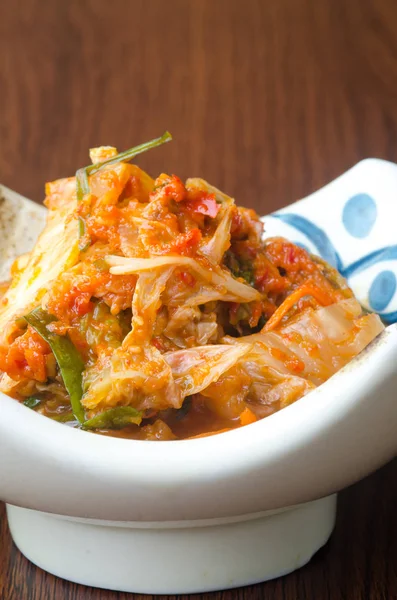 Kimchi. Kimchi arka planda