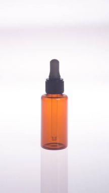 şişe. arka planda kozmetik şişe