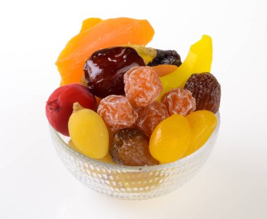 meyve ya da korunmuş mix meyve arka planda korunmuş.