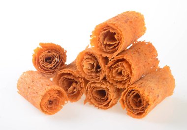 Mürekkep balığı veya kuru mürekkep balığı bir arka plan üzerinde kaydırma.