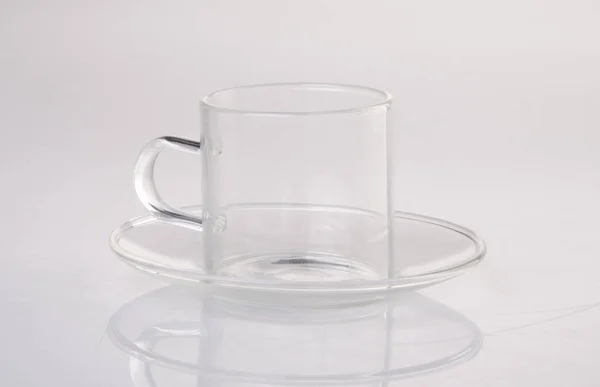 Glass cup. glass cup on a background. glass cup on a background — Stock Photo, Image