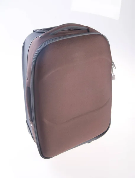 Pytel. cestovní taška. cestovní taška na pozadí. — Stock fotografie