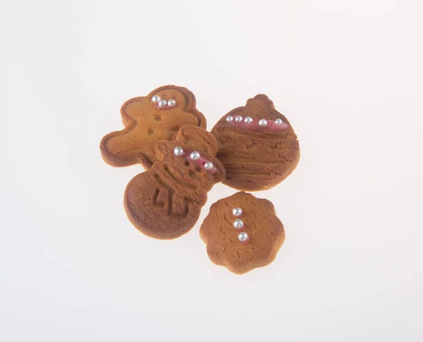 Plik cookie. X'mas Cookie na tle. Plik cookie. Piernik kucharz — Zdjęcie stockowe