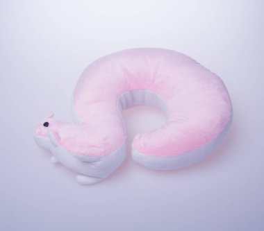 yastık veya arka planda seyahat yastık.