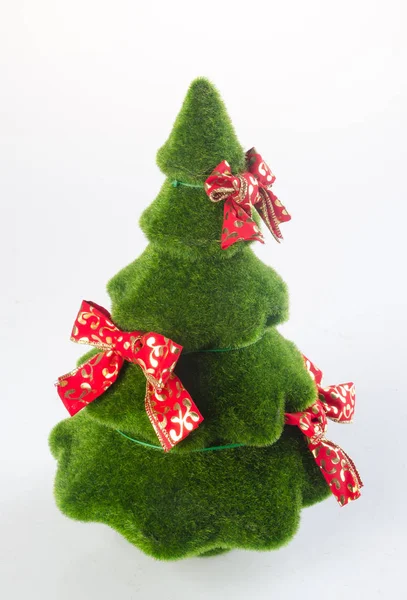 Christmas tree or green christmas tree on background. — Stock Photo, Image