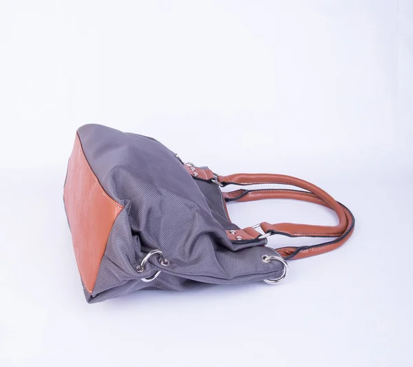 Τσάντα ή τσάντα γυναικών σε φόντο. — Φωτογραφία Αρχείου