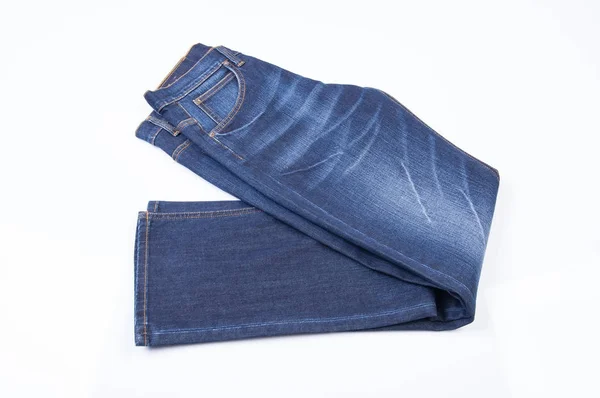 Джинсы или синие джинсы на заднем плане . — стоковое фото