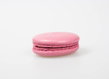macarons veya bir arka plan üzerinde renkli macarons.