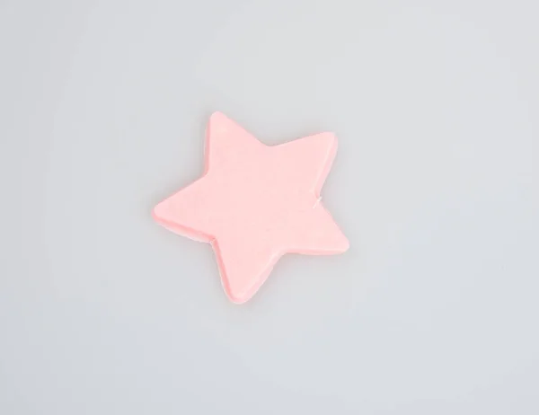 Cake decoration or homemade "star" cake decoration on a backgrou — Stock Photo, Image