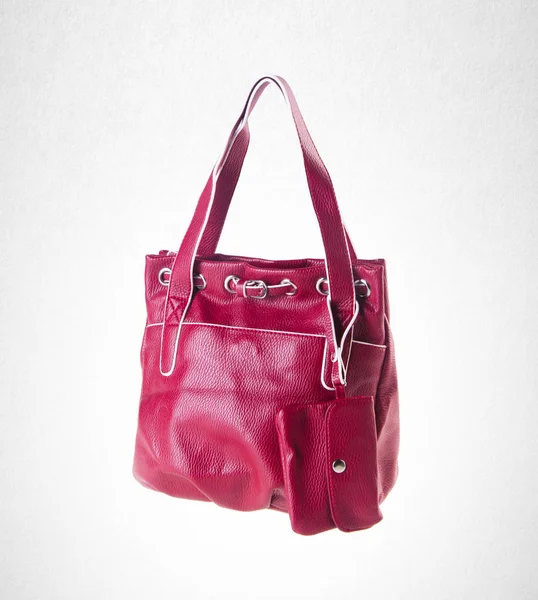 Bag, vagy női táska a háttér. — Stock Fotó