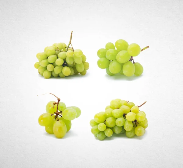 Uvas ou uvas verdes em um fundo . — Fotografia de Stock