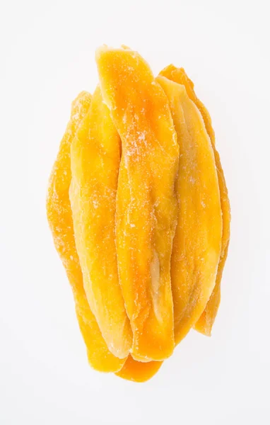 Getrocknete Mango Oder Getrocknete Mango Scheiben Auf Einem Hintergrund — Stockfoto