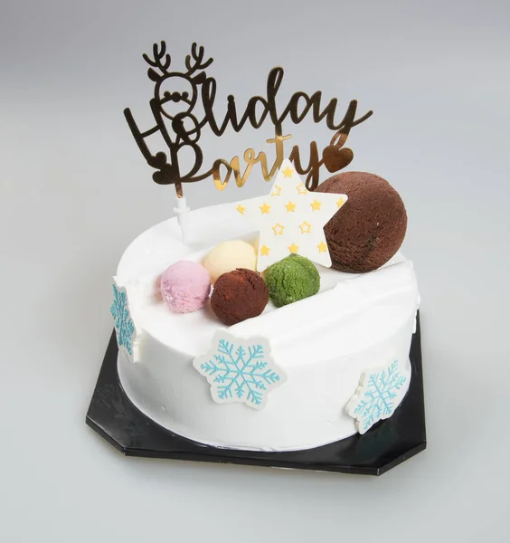 Cake Cake Holidays Background — Stock Photo, Image