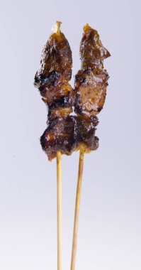 satay. Asya Mutfağı - arka planda satay