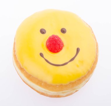 çörek, arka yüzünde komik poğaça