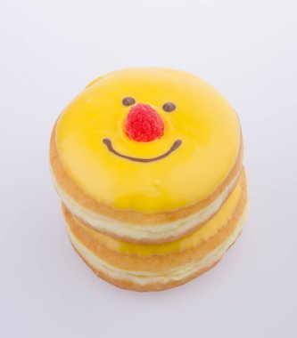 çörek, arka yüzünde komik poğaça