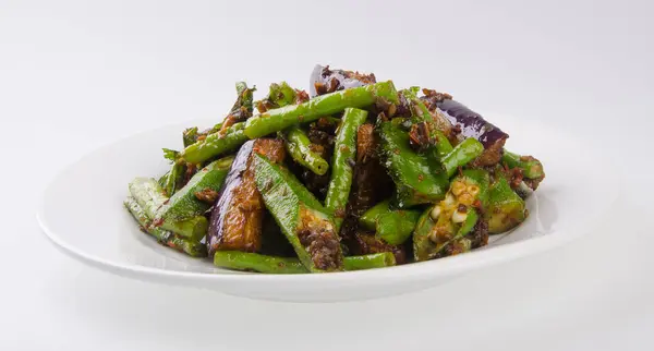 Vegetarier Gesunde Ernährung Vegetarische Mahlzeit — Stockfoto