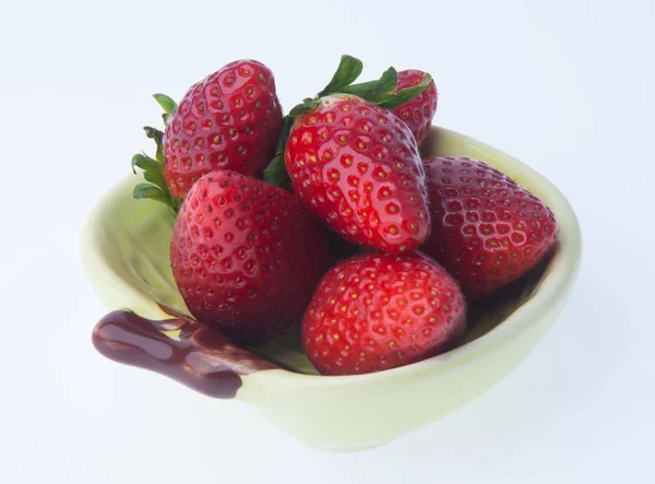 Strawberry, fresh red strawberry on background — Stock Photo, Image