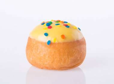 arka planda tatlı mini donut