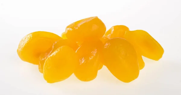 Getrockneter oder konservierter Kumquat auf Hintergrund. — Stockfoto