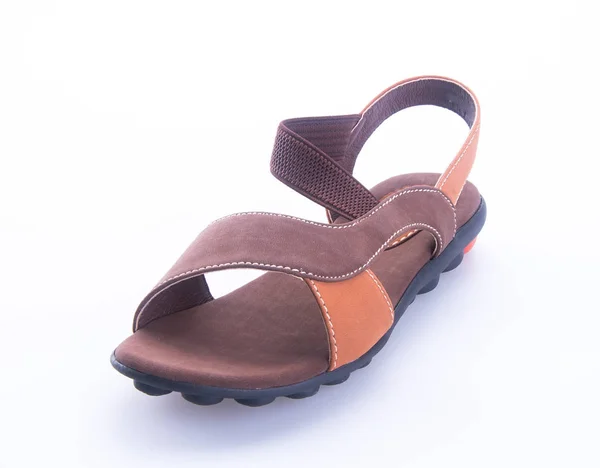 Sko eller kvinna sandal på en bakgrund. — Stockfoto