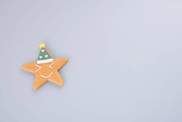 Cake decoration or homemade "star" cake decoration on a backgrou — Stock Photo, Image