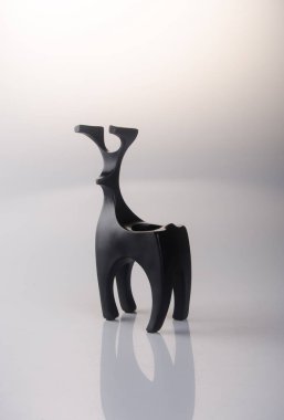 Geyik dekorasyon veya bir arka plan üzerinde Ren geyiği dekorasyon.