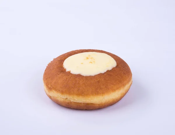 Dona o donut de queso sobre un fondo . —  Fotos de Stock