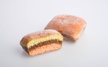 bir arka plan üzerinde çörek veya şeker çörek.