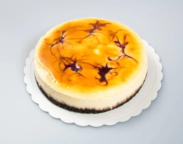 Cake or cheese cake on a background. — Stock Photo, Image