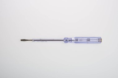 Tornavida veya Tornavidalar, bir arka plan üzerinde elektrikçi için.