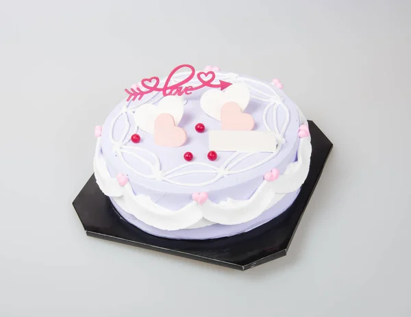 Cake or birthday cake on a background. — Stock Photo, Image
