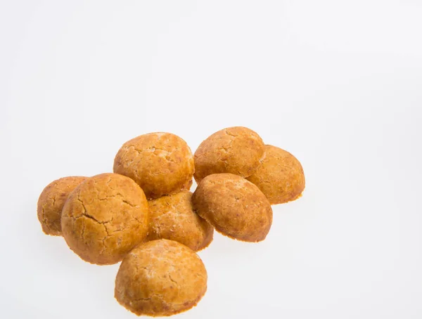 Peanut cookies eller kinesiska traditionella peanut cookies på en bakgr — Stockfoto