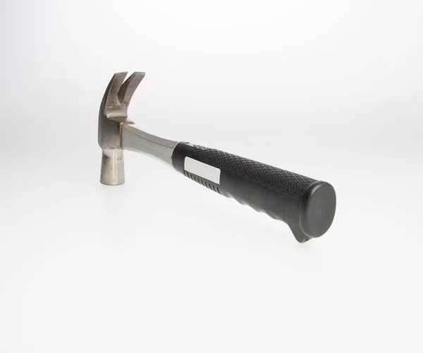 Hammer oder Metallhammer auf einem Hintergrund. — Stockfoto