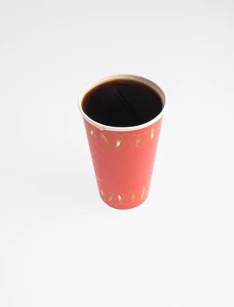 Café de xícara de café em um fundo . — Fotografia de Stock