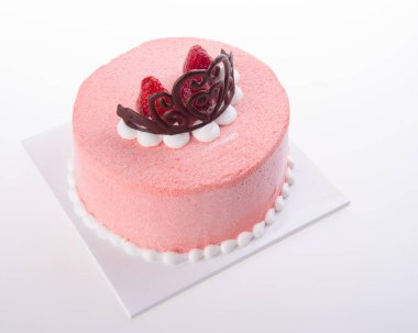 pasta, dondurma pasta arka plan üzerinde