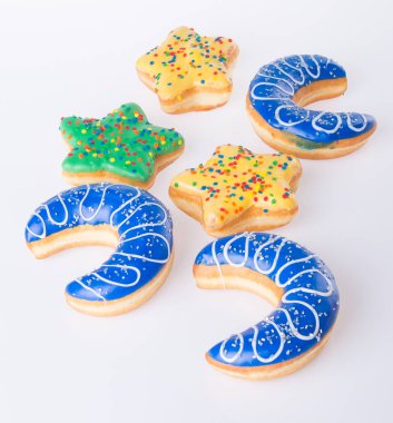 arka plan ay şekli donut