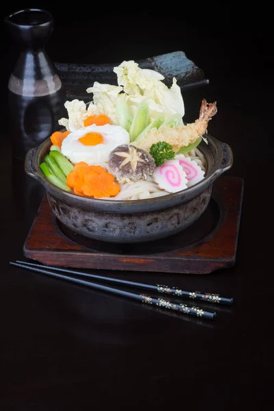 Japanese cuisine. udon on the background — Stock Photo, Image