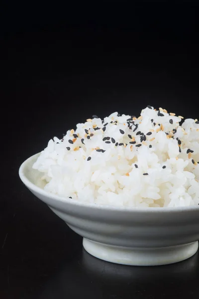 Cozinha japonesa. cubo de carne no fundo — Fotografia de Stock