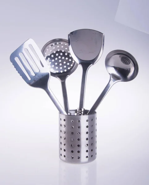 Kitchen utensils. kitchen utensilson on a background — Stock Photo, Image