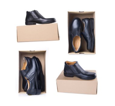 Ayakkabı. Erkek Ayakkabı koleksiyonu bir arka plan üzerinde.