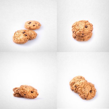 Kurabiye ya da kavram tasarımlı çikolatalı kurabiye..