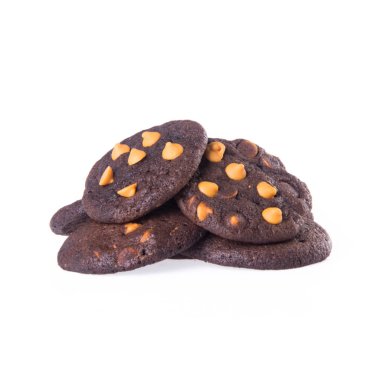 Kurabiye ya da kavram tasarımlı çikolatalı kurabiye..