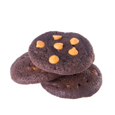 Kurabiye ya da kavram tasarımlı çikolatalı kurabiye..